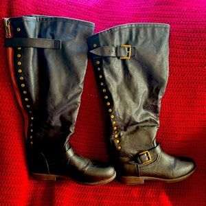 Knee High Wide Calf Boots